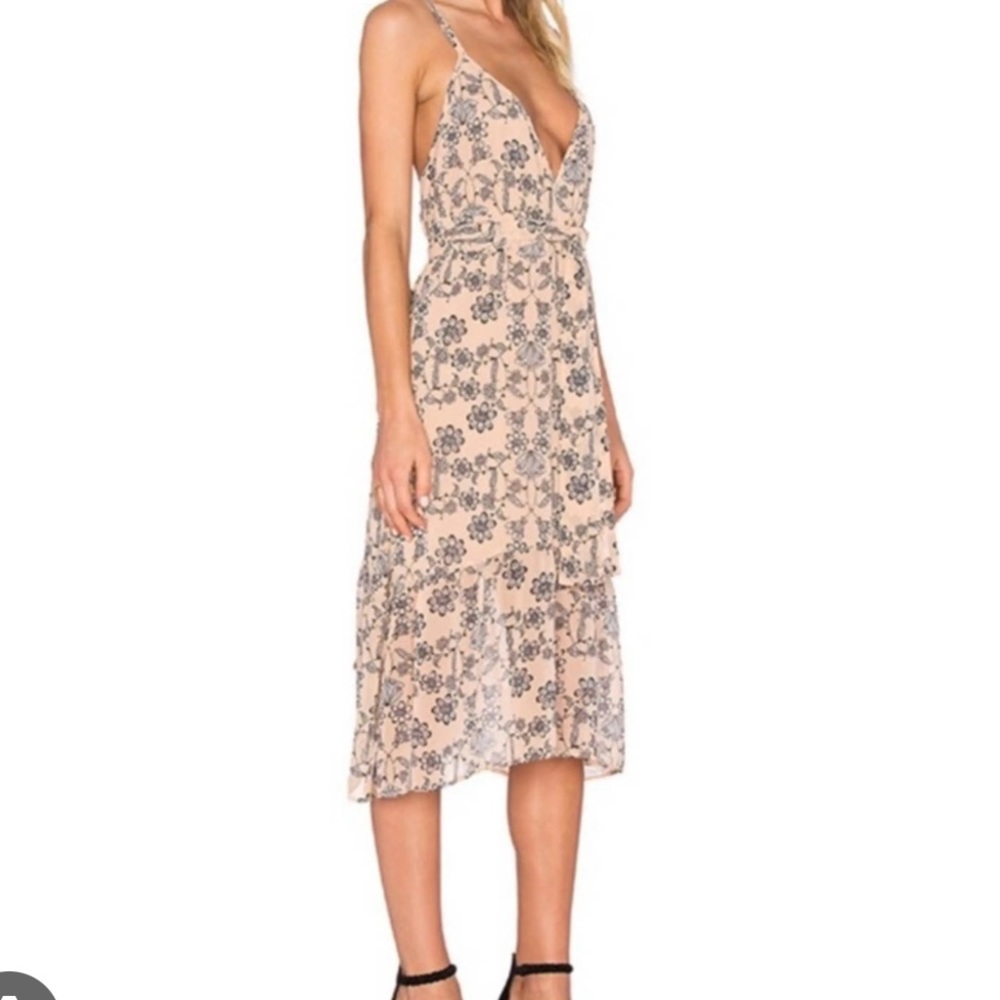 For Love & Lemons XS Peach Dress